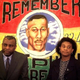 The Parents of murdered black teenager Stephen Lawrence, Neville (L) and Doreen, speak to the media ..